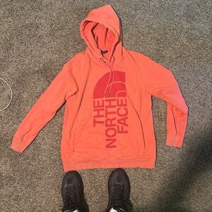 The North Face Orange Hoodie